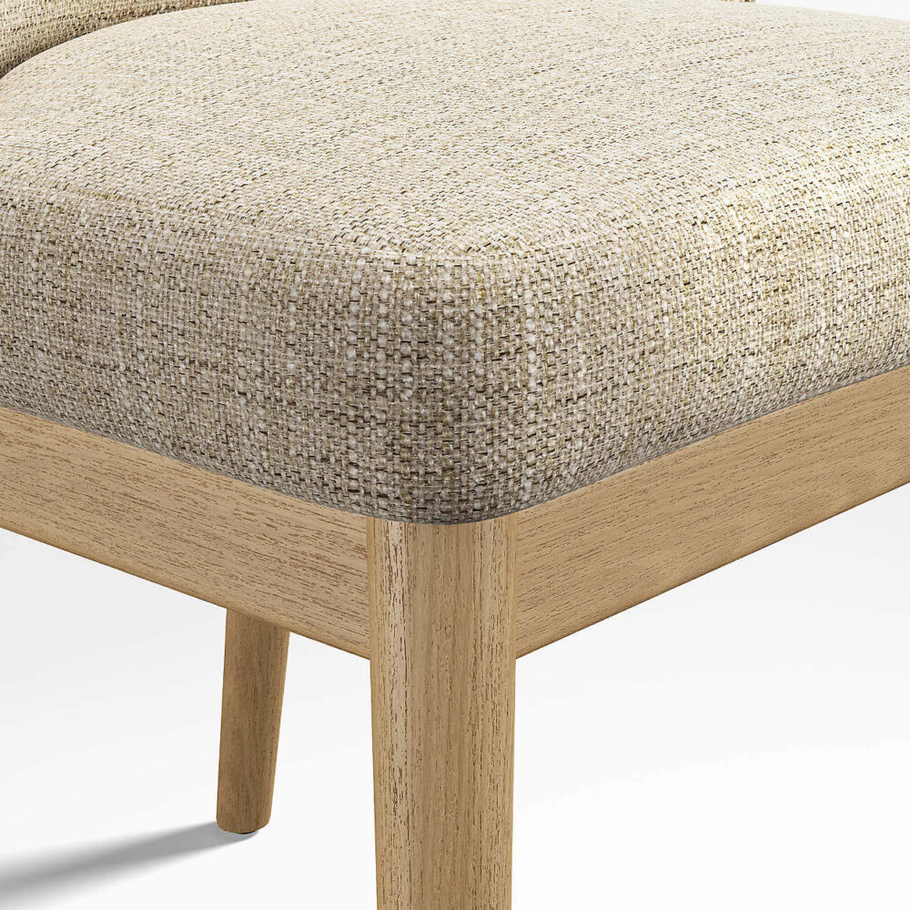 Paolo Natural Wood Dining Chair - Image 4