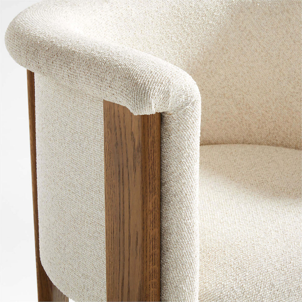 Curved Back Dining Chair - Image 2